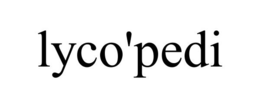 LYCO'PEDI trademark