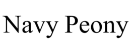 NAVY PEONY trademark