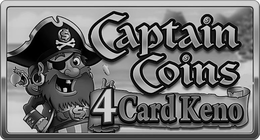 CAPTAIN COINS 4 CARD KENO trademark