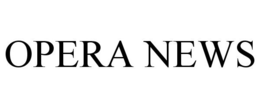 OPERA NEWS trademark