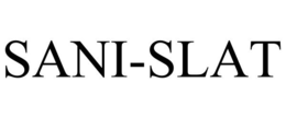 SANI-SLAT trademark