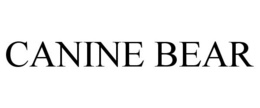 CANINE BEAR trademark