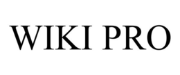 WIKI PRO trademark