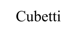 CUBETTI trademark