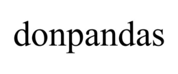 DONPANDAS trademark