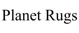 PLANET RUGS trademark