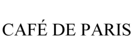 CAFÉ DE PARIS trademark