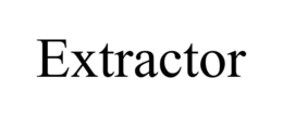 EXTRACTOR trademark