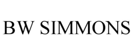 BW SIMMONS trademark