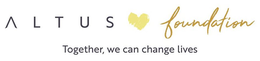 ALTUS FOUNDATION TOGETHER, WE CAN CHANGE LIVES trademark