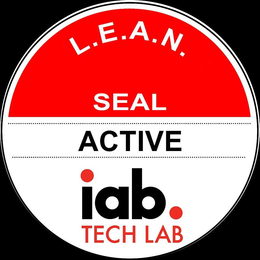 L.E.A.N. SEAL ACTIVE IAB. TECH LAB trademark