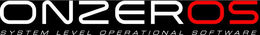 ONZEROS SYSTEM LEVEL OPERATIONAL SOFTWARE trademark