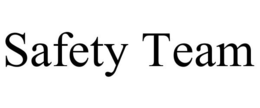 SAFETY TEAM trademark