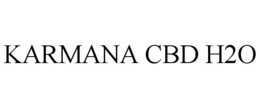 KARMANA CBD H2O trademark