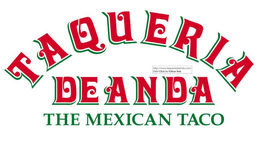 TAQUERIA DE ANDA THE MEXICAN TACO trademark