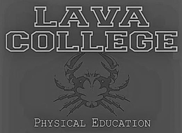 LAVA COLLEGE PHYSICAL EDUCATION trademark