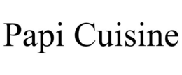 PAPI CUISINE trademark
