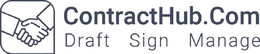 CONTRACTHUB.COM DRAFT SIGN MANAGE trademark