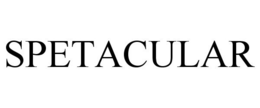SPETACULAR trademark