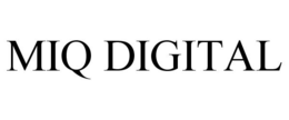 MIQ DIGITAL trademark