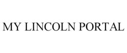MY LINCOLN PORTAL trademark