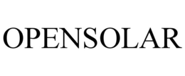 OPENSOLAR trademark