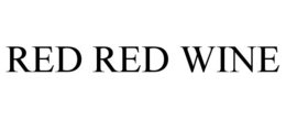 RED RED WINE trademark