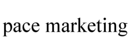 PACE MARKETING trademark