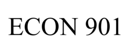 ECON 901 trademark