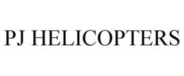 PJ HELICOPTERS trademark