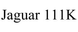JAGUAR 111K trademark