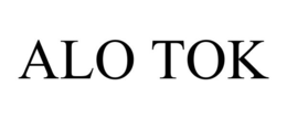 ALO TOK trademark
