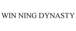 WIN NING DYNASTY trademark