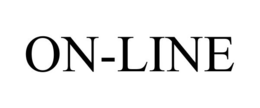 ON-LINE trademark