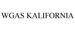 WGAS KALIFORNIA trademark