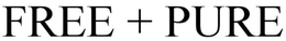FREE + PURE trademark