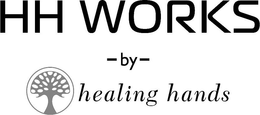 HH WORKS BY HEALING HANDS trademark