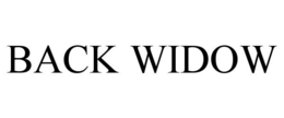 BACK WIDOW trademark