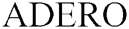 ADERO trademark