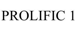 PROLIFIC 1 trademark