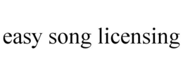EASY SONG LICENSING trademark