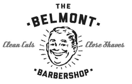 THE BELMONT BARBERSHOP CLEAN CUTS CLOSE SHAVES trademark