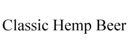 CLASSIC HEMP BEER trademark