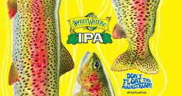 SWEETWATER BREWING COMPANY IPA DON'T FLOAT THE MAINSTREAM! #FISHFORAFISH trademark