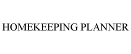 HOMEKEEPING PLANNER trademark
