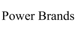 POWER BRANDS trademark