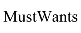 MUSTWANTS trademark