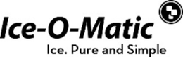 ICE-O-MATIC ICE. PURE AND SIMPLE trademark