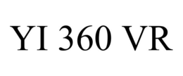 YI 360 VR trademark