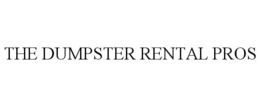 THE DUMPSTER RENTAL PROS trademark